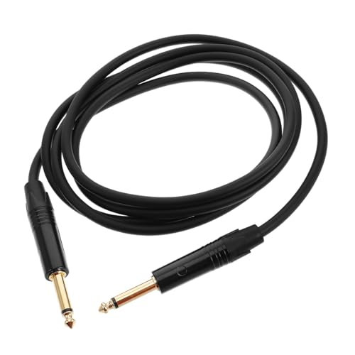 Yardwe Audioleitung Patchkabel gitarre Gitarrenverstärkerkabel Gitarrenkabel Instrumentenkabel Gitarren-Patchkabel kabel für elektrische gitarre Gitarrenakkord PVC Black Yardwe Audioleitung Patchkabel gitarre Gitarrenverstärkerkabel Gitarrenkabel Instrumentenkabel Gitarren-Patchkabel kabel für elektrische gitarre Gitarrenakkord PVC Black von Yardwe