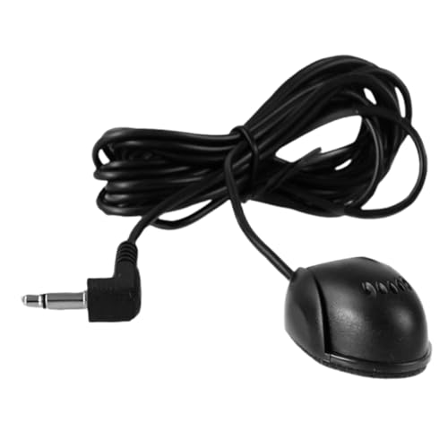 Yardwe Auto Mikrofon Für Autoradios Externes Mikrofon Mit Hoher Empfindlichkeit Für Audioaufnahmen Und Übertragungen Im Fahrzeug von Yardwe
