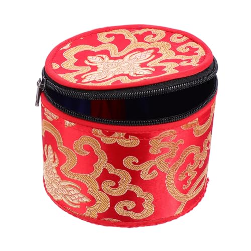 Yardwe Buddha Sound Bowl Storage Box Meditationsschale Meditations-Klangschalentasche Tragen tragbar Aufbewahrungstasche für Klangschalen Gesangsbehörde für Bowl Stoff Farbe Yardwe Buddha Sound Bowl Storage Box Meditationsschale Meditations-Klangschalentasche Tragen tragbar Aufbewahrungstasche für Klangschalen Gesangsbehörde für Bowl Stoff Farbe von Yardwe