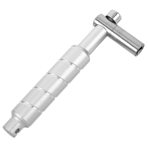 Yardwe Drum-Tuner Schlagzeug-Tuner universeller Schlagzeug-Stimmschlüssel Stimmgerät für Perkussionstrommeln Aluminium Silver Yardwe Drum-Tuner Schlagzeug-Tuner universeller Schlagzeug-Stimmschlüssel Stimmgerät für Perkussionstrommeln Aluminium Silver von Yardwe