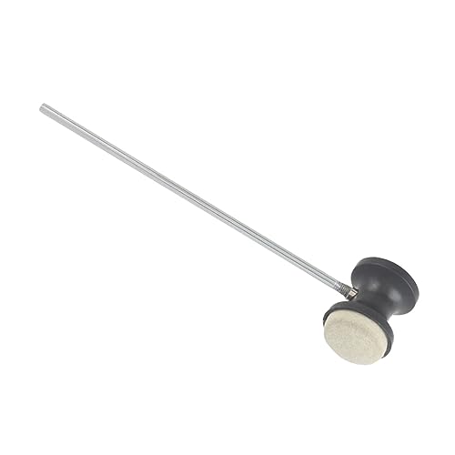Yardwe Filz Trommelschläger Für Bassdrum Leichtes Und Langlebiges Trommelzubehör Für Percussion Instrumente Für Musiker Und Schlagzeuger Yardwe Filz Trommelschläger Für Bassdrum Leichtes Und Langlebiges Trommelzubehör Für Percussion Instrumente Für Musiker Und Schlagzeuger von Yardwe