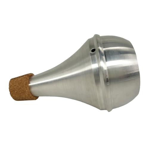 Yardwe Gerader Dämpfer aus Metall Posaune Trompete üben stumm Trompete Übungsdämpfer Trompetendämpfer Trompete aus Metall Trompetenschalldämpfer Aluminiumlegierung Silber Yardwe Gerader Dämpfer aus Metall Posaune Trompete üben stumm Trompete Übungsdämpfer Trompetendämpfer Trompete aus Metall Trompetenschalldämpfer Aluminiumlegierung Silber von Yardwe