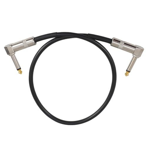 Yardwe Gitarren Audiokabel Akustikgitarrenkabel Instrumentenkabel Für E Gitarre E Gitarrenkabel Gitarrenverstärkerkabel E Gitarrendraht E Gitarrenkabel Black Metal von Yardwe