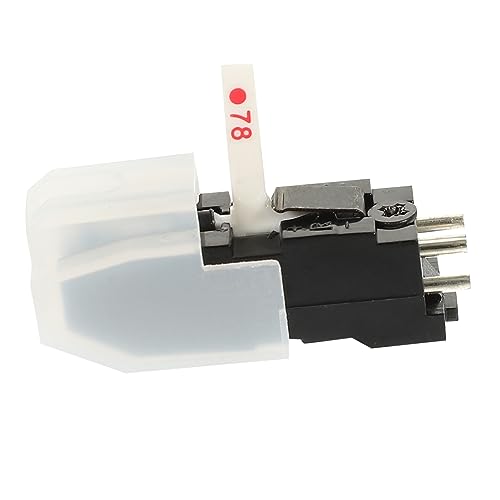 Yardwe Grammophon Teile Grammophon Stylus Grammophon Plattenspieler Nadel Weiß von Yardwe