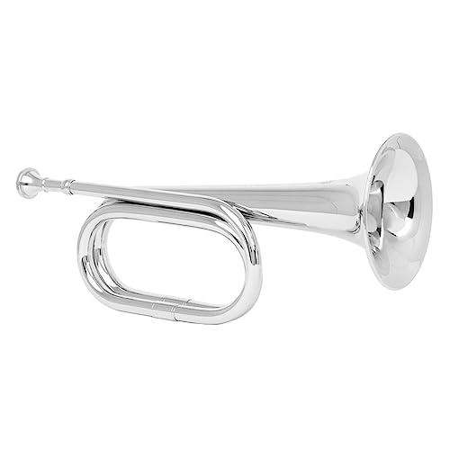 Yardwe Hornhorn Trompete Signalhorn für Orchester Windinstrument Anfänger Signalhorn Kupferhorn Signalhorn für Anfänger Signalhorn für Band Musikinstrumente Signalhörner Messing Silber Yardwe Hornhorn Trompete Signalhorn für Orchester Windinstrument Anfänger Signalhorn Kupferhorn Signalhorn für Anfänger Signalhorn für Band Musikinstrumente Signalhörner Messing Silber von Yardwe