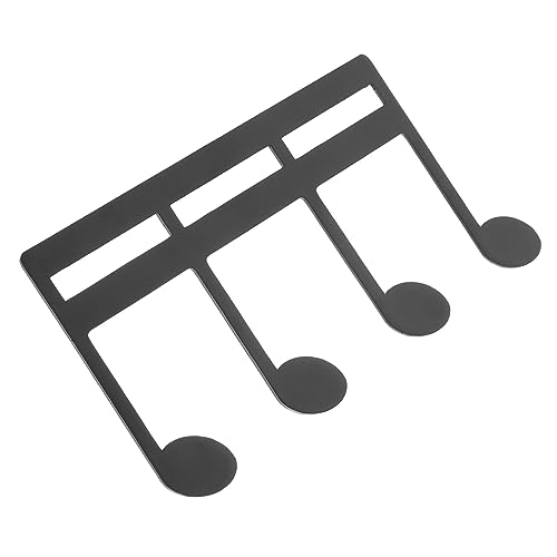 Yardwe Note Score Ordner Musik Buchseite Seitenhalter Musikbuchclip tragbar Halter für Musikbücher Buchhalter-Clip Klemme für Musikbücher Musik Büroklammern klavier zubehör Metall Schwarz Yardwe Note Score Ordner Musik Buchseite Seitenhalter Musikbuchclip tragbar Halter für Musikbücher Buchhalter-Clip Klemme für Musikbücher Musik Büroklammern klavier zubehör Metall Schwarz von Yardwe