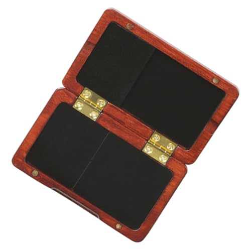 Yardwe Oboe Reed Box aus Holz Tragbarer Oboenrohr Behälter Kleiner Aufbewahrungskasten für Oboenrohre Langlebig Praktisch für Saxophonrohre Yardwe Oboe Reed Box aus Holz Tragbarer Oboenrohr Behälter Kleiner Aufbewahrungskasten für Oboenrohre Langlebig Praktisch für Saxophonrohre von Yardwe