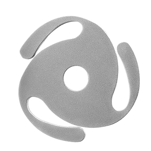 Yardwe Plattenadapter Plattenspieler Schallplatten Maschinenhalter Plattenspieler Vinyl Vintage Disc Adapter RPM Adapter Player Fitting Schallplattenzubehör Schallplattenteile Aluminium von Yardwe