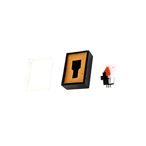 Yardwe Plattenspielernadel drehteller Plattenspieler-Stift Grammophon Versorgung Rekord -Player -Zubehör Ersatz-Grammophon-Stift für Phonographen Nadel reparieren Plastik von Yardwe