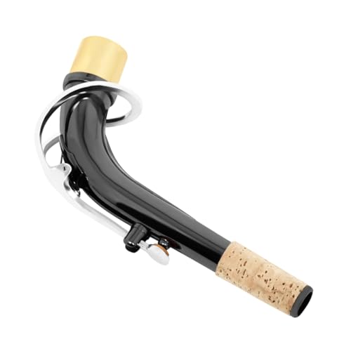Yardwe Saxophon gebogener Hals Nacken Alt Reinigung Saxophon -Mundstück -Accessoires Saxophonzubehör Saxophonhalsersatz Saxophon-Teile Messing schwarz vernickelt Silver Yardwe Saxophon gebogener Hals Nacken Alt Reinigung Saxophon -Mundstück -Accessoires Saxophonzubehör Saxophonhalsersatz Saxophon-Teile Messing schwarz vernickelt Silver von Yardwe