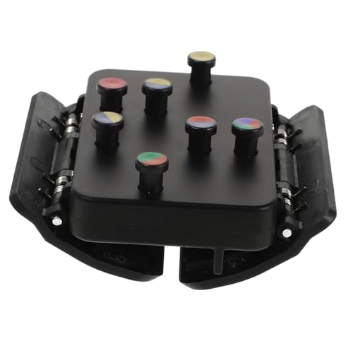 Yardwe Ukulele-Booster Trainer mit Gitarrenunterstützung Gitarrentrainer -Gitarrenakkordtrainer Akkord unterstützt Musik-Keyboard für Erwachsene Nylon plus Faser Black Yardwe Ukulele-Booster Trainer mit Gitarrenunterstützung Gitarrentrainer -Gitarrenakkordtrainer Akkord unterstützt Musik-Keyboard für Erwachsene Nylon plus Faser Black von Yardwe