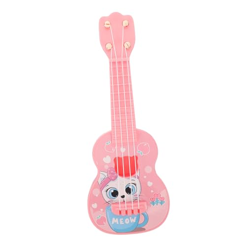 Yardwe Ukulele hochwertige E-Gitarre Gitarre für Kunststoff-Ukulele Kinderinstrument -Ukulele Kindergitarreninstrumente Abs Rosa Yardwe Ukulele hochwertige E-Gitarre Gitarre für Kunststoff-Ukulele Kinderinstrument -Ukulele Kindergitarreninstrumente Abs Rosa von Yardwe