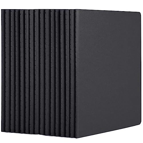 Yarotm Notizbuch A5 Blanko - 16er Pack Notizblock a5 Blanko 100g Paper Notiz Hefte Journal - 30 Blatt Leere Seiten Notizheft Schwarz Softcover - Notebook a5 Bulk Yarotm Notizbuch A5 Blanko - 16er Pack Notizblock a5 Blanko 100g Paper Notiz Hefte Journal - 30 Blatt Leere Seiten Notizheft Schwarz Softcover - Notebook a5 Bulk von Yarotm