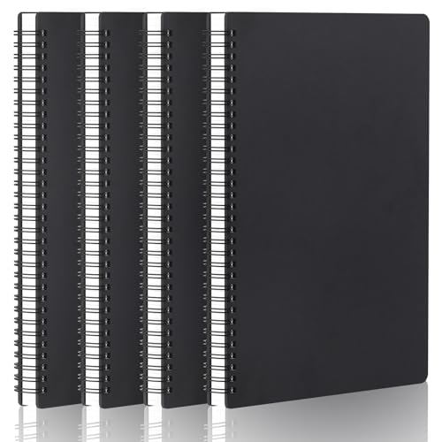 Yarotm Notizbuch Kariert A4 Spirale - 4 STK Spiralblock A4 Kariertes - Spiralbindung A4 Notebook - Notizheft Journal Notizbücher - Papier 100g/m² Tagebuch Notizblöcke Ringbuch Yarotm Notizbuch Kariert A4 Spirale - 4 STK Spiralblock A4 Kariertes - Spiralbindung A4 Notebook - Notizheft Journal Notizbücher - Papier 100g/m² Tagebuch Notizblöcke Ringbuch von Yarotm