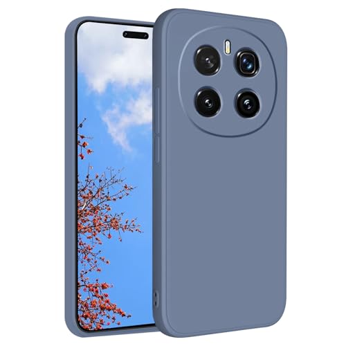 Yarxiawin Kompatibel mit Honor Magic 7 Pro 5G Hülle Silikon Case Weiche Aesthetic Muster, Handyhülle Honor Magic 7 Pro Silikonhülle Dünn Stoßfeste Schutzhülle Komplettschutz Cover (Grau) von Yarxiawin