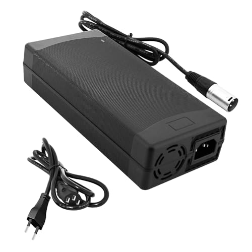 Yasco Lithium Battery Charger Mehrere Stecker Für Elektrofahrrad Roller E-Bike Boot Motorrad Xiaomi Akku Ladegerät Li-ion akku Ladegerät Mehrere (54.6V 5A+XLR Anschluss) von Yasco Power