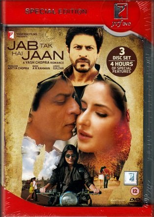 Jab Tak Hai Jaan. Bollywood Film mit Shahrukh Khan. 3-DVD-Ausgabe - Collectors Edition: der Film + The Making + 4 Stunden Besonderheiten. Sprache: Hindi mit Untertiteln in Englisch, Niederländisch, Französisch und Arabisch. [3-DVD-Satz][IMPORT] von Yash Raj Films