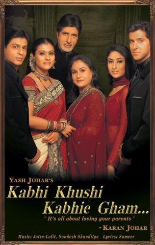 Kabhi Khushi Kabhie Gham (2001) - Amitabh Bachchan - Shah Rukh Khan - Hrithik Roshan - Bollywood - Indian Cinema - Hindi Film [DVD] [2002] [NTSC] [UK Import] von ENTEKE