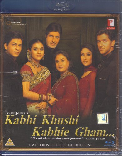 Kabhi Khushi Kabhie Gham (2001) [Blu-ray] (Shahrukh Khan - Karan Johar / Bollywood Movie / Indian Cinema / Hindi Film) von ENTEKE