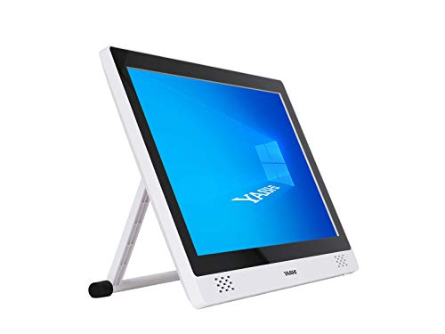 YASHI Touch-Monitor mit 10-Finger-Touchscreen 15,6" IPS 1920x1080, 250cd/m2, VGA, HDMI, Vesa, Multimedia, geringer Stromverbrauch YZ1609 Bianco von Yashi