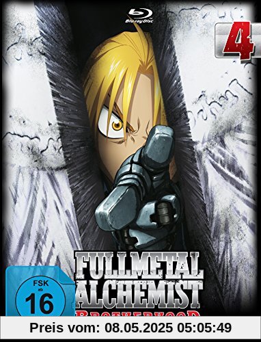Fullmetal Alchemist: Brotherhood - Vol. 4 (Digipack im Schuber mit Hochprägung und Glanzfolie) [Blu-ray] [Limited Edtion] [Limited Edition] von Yasuhiro Irie