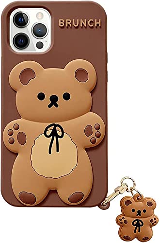 Yatchen Apply to iPhone 15 Pro Case Kawaii Phone Cases,Cute Cartoon Bear Phone Case with Keychain Teddy Bear Phone Case 3D Soft Silicone Shockproof Protective Case for iPhone 15 Pro Women Girls Yatchen Apply to iPhone 15 Pro Case Kawaii Phone Cases,Cute Cartoon Bear Phone Case with Keychain Teddy Bear Phone Case 3D Soft Silicone Shockproof Protective Case for iPhone 15 Pro Women Girls von Yatchen