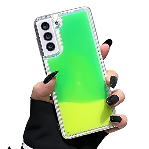 Yatchen Flüssige fluoreszierende Schutzhülle für Samsung Galaxy Note 20 Ultra, luxuriöser Spaß, leuchtet in der Dunkelheit, Treibsand klar, leuchtender stoßfester Schutz (grün, Galaxy Note 20 Ultra) Yatchen Flüssige fluoreszierende Schutzhülle für Samsung Galaxy Note 20 Ultra, luxuriöser Spaß, leuchtet in der Dunkelheit, Treibsand klar, leuchtender stoßfester Schutz (grün, Galaxy Note 20 Ultra) von Yatchen