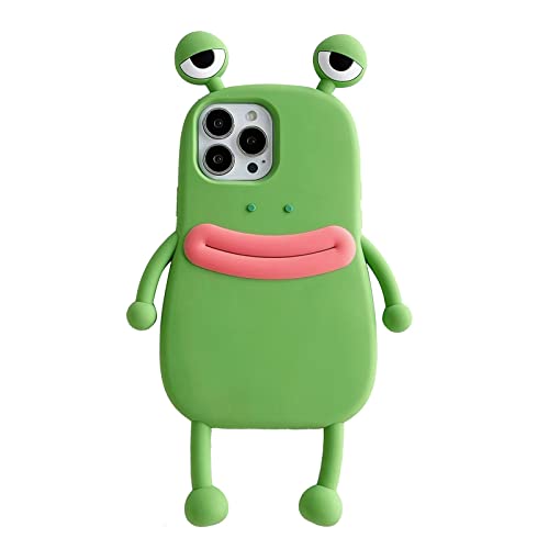 Yatchen für iPhone 14 Pro Max Kawaii Handyhülle 3D Cartoon Niedlicher grüner Frosch Handyhülle Weiches Silikon Einzigartiger Spaß Cover Case für Frauen Mädchen Slim Fit Anti-Drop Schutzhülle für Yatchen für iPhone 14 Pro Max Kawaii Handyhülle 3D Cartoon Niedlicher grüner Frosch Handyhülle Weiches Silikon Einzigartiger Spaß Cover Case für Frauen Mädchen Slim Fit Anti-Drop Schutzhülle für von Yatchen