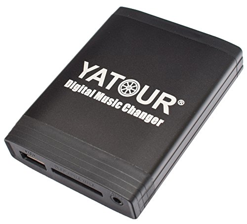 Yatour YT-M06-VW8D+20Pin Digitaler Musikadapter für USB SD AUX für Audi 8 + 20 Pin mit Ausbauhaken MP3-Player, Autoradio von Yatour
