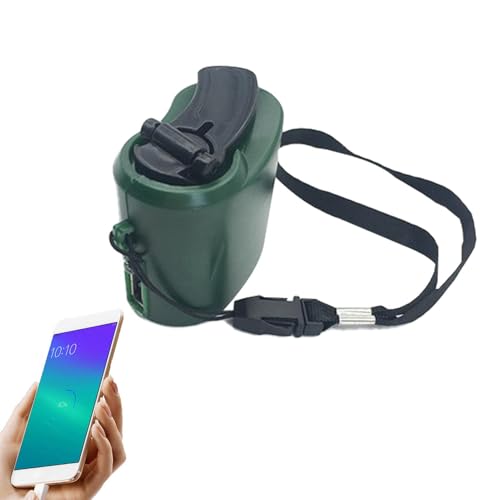 Yaztauho Handkurbel Ladegerät | Handyladegerät Mit LED-Beleuchtung,5V Ausgang, Outdoor-Notfallausrüstung, Tragbare Handkurbel-Notstromversorgung Für Smartphones Yaztauho Handkurbel Ladegerät | Handyladegerät Mit LED-Beleuchtung,5V Ausgang, Outdoor-Notfallausrüstung, Tragbare Handkurbel-Notstromversorgung Für Smartphones von Yaztauho