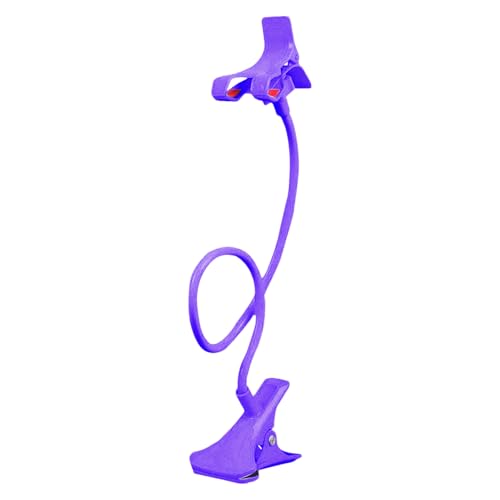 Yaztauho Handyhalterung Mit Schwanenhals, Tablet Halterung Mit Langem Arm, Handy Halterung Schwanenhals, Multifunktions-Halterungs Mit Langem Arm, Lila Yaztauho Handyhalterung Mit Schwanenhals, Tablet Halterung Mit Langem Arm, Handy Halterung Schwanenhals, Multifunktions-Halterungs Mit Langem Arm, Lila von Yaztauho