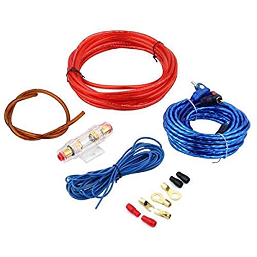 Ycagrain 60 AMP Sicherungshalter 8GA Kabel Subwoofer Lautsprecher Auto Audio Draht Verkabelung Verstärker Kabel Sicherung Kit von Ycagrain