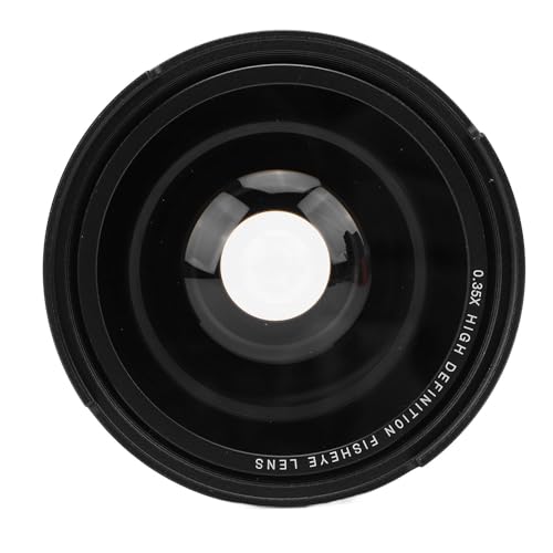 0,35-faches Ultraweitwinkel-Fischaugenobjektiv mit Makro, AF-IR-kompatibel. Geeignet Für Alle Kameras, Camcorder und Objektive. Für Hochauflösende Tag- und Nachtfotografie (55 mm) von Yctze