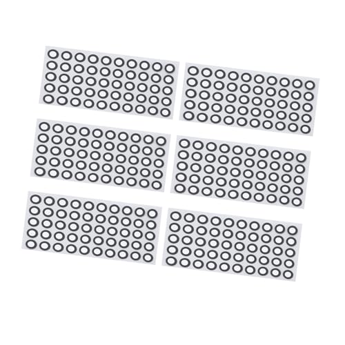 1000 PCs Hochleistungs-3D-Scanmarkierungen ID 6mm OD 10 Mm Reflektierende Klebstoffpunkte für Genaue Verfolgung von Yctze