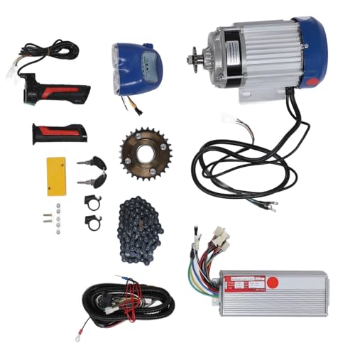 1000W Bürstenloser Elektromotor -Kit mit Niedrigem Rauschkontroller für E -Bike/Dreirad Aluminium und Kupferdesign von Yctze