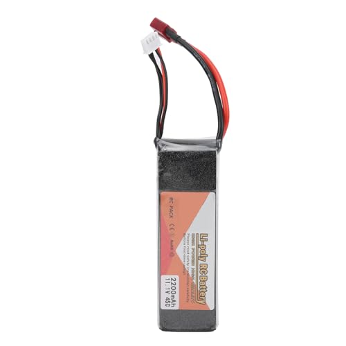 11,1 V 2200mAh 3s Lipo -Akku mit T -Stecker Hochleistungs RC Batterie für Autos, Drohnen, Lastwagen und Hubschrauber 11,1 V 2200mAh 3s Lipo -Akku mit T -Stecker Hochleistungs RC Batterie für Autos, Drohnen, Lastwagen und Hubschrauber von Yctze