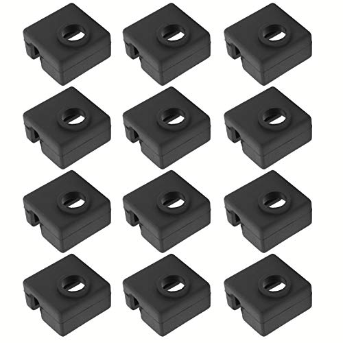 12pcs High-Temperatur-Silikonheizungsblockabdeckungen für MK7/8/9 3D-Drucker, Universell Bis 280 ℃ von Yctze