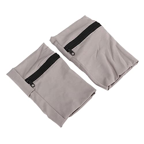 2 PCs Atmungsaktives Sport -Telefon -Armbandhalter für Laufen, Gehen, Fitnessstudio, Bewegung Komfortable und Sichere Passform (hellgrau) von Yctze
