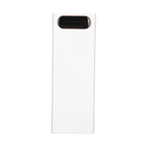 20 x 18650 10 W DIY Power Bank Box, normales Akkuladegerät, äußeres Gehäuse, kein Schweißen, mobiles Power-Gehäuse mit LCD-Display, Zwei USB-Ausgängen, 3 Eingängen Weiß 20 x 18650 10 W DIY Power Bank Box, normales Akkuladegerät, äußeres Gehäuse, kein Schweißen, mobiles Power-Gehäuse mit LCD-Display, Zwei USB-Ausgängen, 3 Eingängen Weiß von Yctze