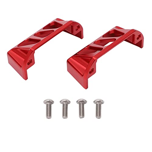 2PCS -Aluminium -Legierungs Servo Protektor für E /10 RC Auto -, Leicht und Einfach zu Installieren (Rot) von Yctze