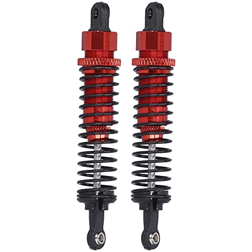2pcs 80 Mm Aluminium -Stoßdämpfer für Slash RC -Auto Upgrade überlegene Leistung! (Rot) von Yctze