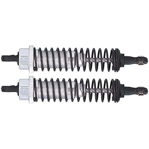 2pcs 80 Mm Aluminium -Stoßdämpfer für Slash RC -Auto Upgrade überlegene Leistung! (SILVER) von Yctze