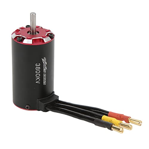 3665 3800KV 4 Pole Bürstenloser Sensormotor für & /8/10 RC -Fahrzeuge - und Effizient von Yctze