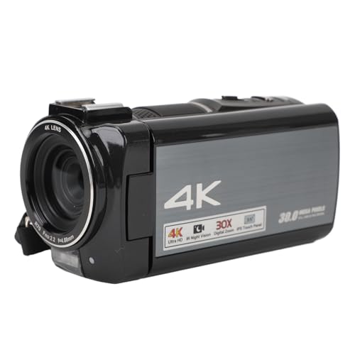 4K Digitaler Camcorder mit 30 -facher Zoom, 270 ° 3,5 -Zoll -IPS -Touchscreen, Anti -Shake, Nacht für und Lebensaufzeichnung 4K Digitaler Camcorder mit 30 -facher Zoom, 270 ° 3,5 -Zoll -IPS -Touchscreen, Anti -Shake, Nacht für und Lebensaufzeichnung von Yctze