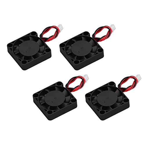 4pcs Dc Bürstenloser Kühllüfter mit Sicherem 2-poleligen Anschluss für 3D-Drucker- und Haushaltsgeräte (DC24V) von Yctze