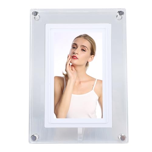 5 Zoll Acryl Digitaler Fotorahmen mit Farbenfrohen LED-, Automatik- und 4 -GB -Speicher für Stilvolles Home Office Decor 5 Zoll Acryl Digitaler Fotorahmen mit Farbenfrohen LED-, Automatik- und 4 -GB -Speicher für Stilvolles Home Office Decor von Yctze