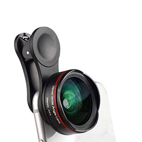 5K Ultra HD -Smartphone -Kamera -Objektiv mit 18 Mm 128 ° 15 -facher Makroobjektiv für Fantastische Bilder, Langlebiges Aluminiumlegierungsmaterial, Eingeschlossener Linsenclip, 5K Ultra HD -Smartphone -Kamera -Objektiv mit 18 Mm 128 ° 15 -facher Makroobjektiv für Fantastische Bilder, Langlebiges Aluminiumlegierungsmaterial, Eingeschlossener Linsenclip, von Yctze