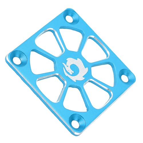 Aluminiumlegierung RC -Kühlungslüfterabdeckung für .57 Zoll Breite ESC - Einfache Installation und für Ihr RC Auto (BLUE) von Yctze