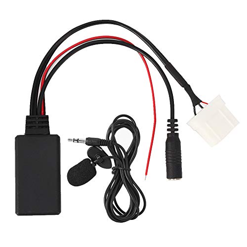 Auto Bluetooth Mikrofon, Yctze AUX-In Kabeladapter Auto Bluetooth 5.0 Mikrofon Ersatz für 2 3 5 6 RX8 für Mazda cx7 Bluetooth Mazda 3 Bluetooth kit Mazda 6 gg Bluetooth carlink Bluetooth Mazda 6 gg von Yctze