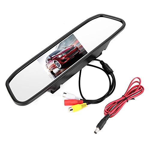 Auto tft lcd rückspiegel Rückfahrkamera Ersatz für Autos 4.3 Zoll Auto Rückspiegel Monitor HD TFT-LCD-Bildschirm 2 Kanäle Videoeingangsbildschirm mit wasserdichter Rückfahrkamera von Yctze